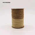 Factory Produced Cheap Nice Jute Rope/Cord/String/Twine Natural+Ivory Colors for Packing Gift, Wrapping Flower, Gardening, fashion